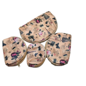 Cosmetic Travel Bag Set - Paris London New York